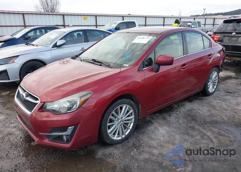 2016 Subaru Impreza 2.0I Premium z USA, uszkodzony, nr VIN JF1GJAF65GH006861